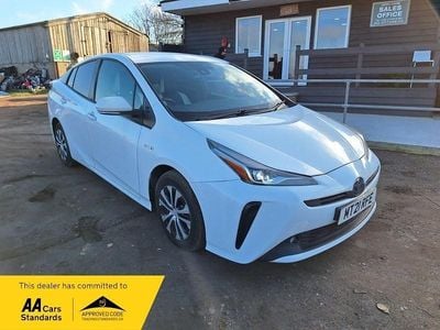 White Used 2021 Toyota Prius Active Hatchback | £9,995 (Super price)