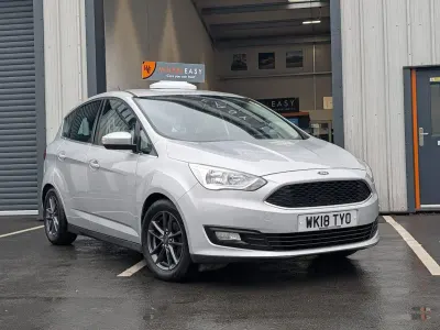Used Ford C-MAX Zetec 120 HP (88 kW) 2018 Silver MPV