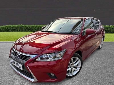 Red Used 2014 Lexus CT200h Hatchback | £9,999 (Fair price)