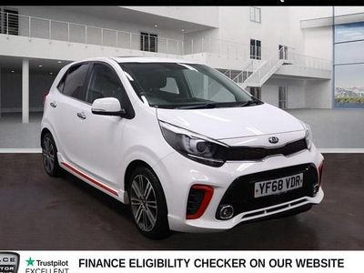 Used Kia Picanto GT-Line S 83 HP (61 kW) 2018 White Hatchback