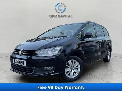 Black Used 2014 VW Sharan SE MPV | £9,850