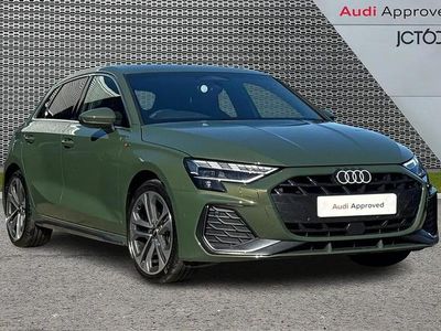 Used Audi A3 S-Line 147 HP (108 kW) 2025 Green Hatchback