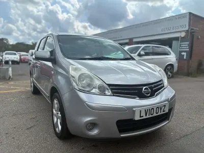 Used Nissan Note N-TEC 88 HP (64 kW) 2010 Silver Hatchback