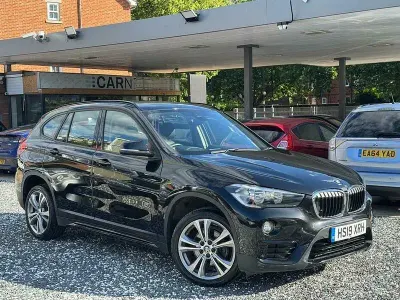 Used BMW X1 Sport Line 140 HP (102 kW) 2019 Black SUV