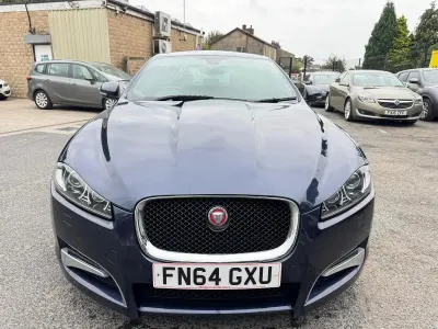 Used Jaguar XF R-Sport 200 HP (147 kW) 2014 Blue Sedan