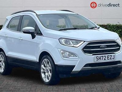 Used Ford Ecosport Titanium 125 HP (91 kW) 2022 White SUV