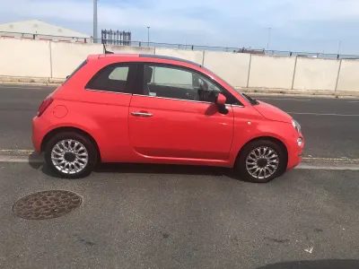 Used Fiat 500 Lounge 69 HP (50 kW) 2017 Pink Hatchback