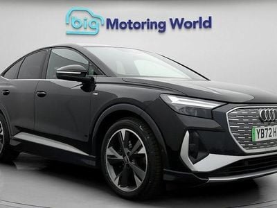 Used Audi Q4 Sportback e-tron S-Line 125 kW (170 HP) 2022 Black SUV