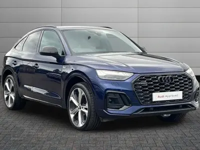 Used Audi Q5 Sportback Black Edition 201 HP (147 kW) 2024 Blue SUV