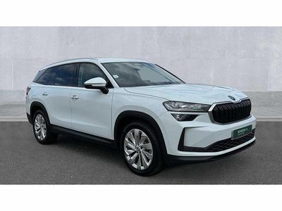 Moon white metallic Used 2024 Skoda Kodiaq SE L SUV | £30,990 (Fair price)