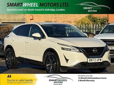 White Used 2022 Nissan Qashqai N-Connecta SUV | £14,040 (Good price)