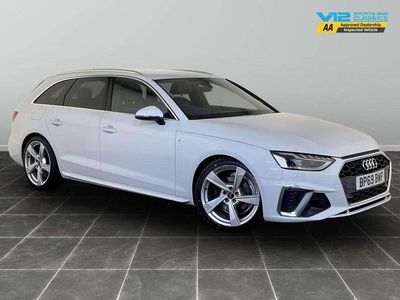 White Used 2020 Audi A4 S-Line Estate | £17,995 (Good price)