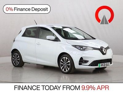 Used Renault Zoe GT-Line 100 kW (136 HP) 2021 White Hatchback