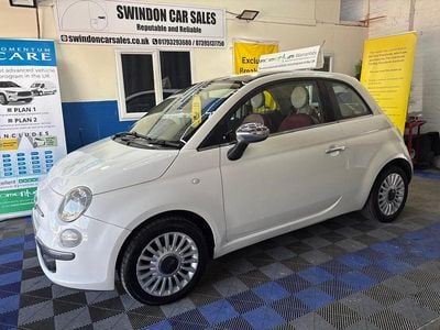 Usado Fiat 500 Lounge 69 HP (50 kW) 2009 Preto Cabrios
