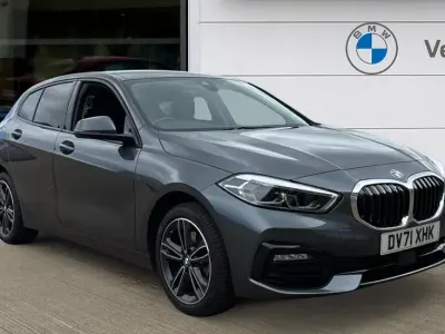 Used BMW 118 Sport Line 136 HP (100 kW) 2021 Grey Hatchback
