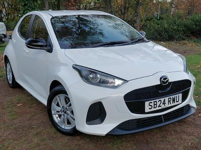 White Used 2024 Mazda 2 Center-Line Hatchback | £15,998 (Fair price)