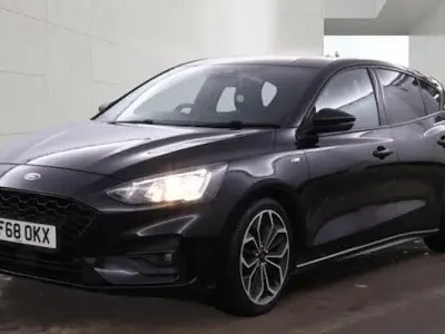 Used Ford Focus ST-Line X 125 HP (91 kW) 2018 Black Hatchback