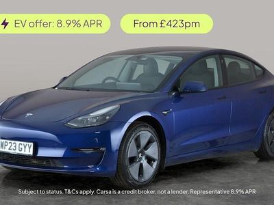 Blue Used 2023 Tesla Model 3 Long Range AWD Sedan | £22,880 (Fair price)