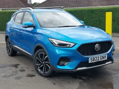 Used MG ZS Exclusive 106 HP (77 kW) 2022 Blue SUV