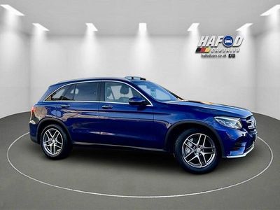 Used Mercedes GLC250 AMG Line Premium 204 HP (150 kW) 2016 Blue Estate