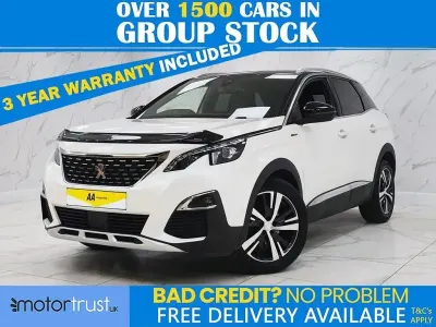 Second-hand Peugeot 3008 GT-line 130 CP (95 kW) 2019 Alb SUV