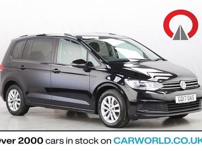 Black Used 2017 VW Touran SE MPV | £9,990 (Fair price)