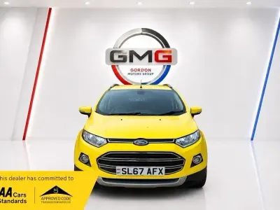 Used Ford Ecosport Titanium 2017 Yellow SUV