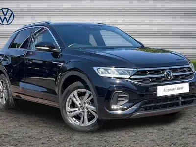 Used VW T-Roc R-line 150 HP (110 kW) 2023 Black SUV