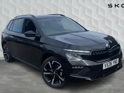 New Skoda Kamiq Monte Carlo 150 HP (110 kW) 2026 Black magic pearl effect SUV