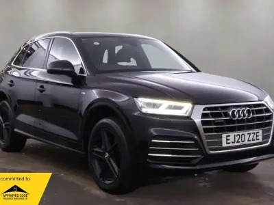 Used Audi Q5 S-Line 190 HP (139 kW) 2020 Black SUV