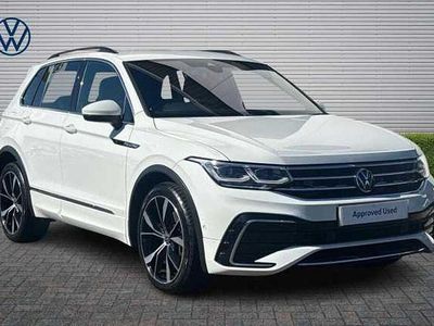 Used VW Tiguan R-line 190 HP (139 kW) 2022 White SUV