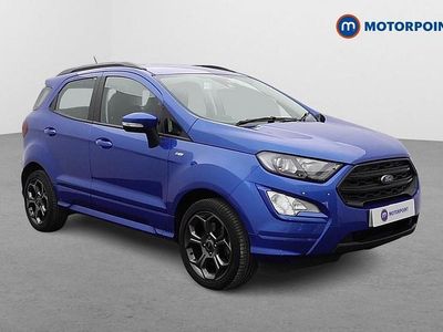 Blue Used 2022 Ford Ecosport ST-Line SUV | £11,899 (Fair price)