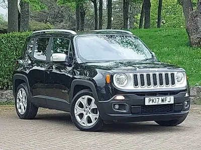 Begagnad Jeep Renegade Limited 120 HK (88 kW) 2017 Svart SUV
