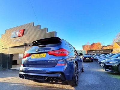 Blue Used 2021 BMW X3 M Sport SUV | £24,491 (Fair price)