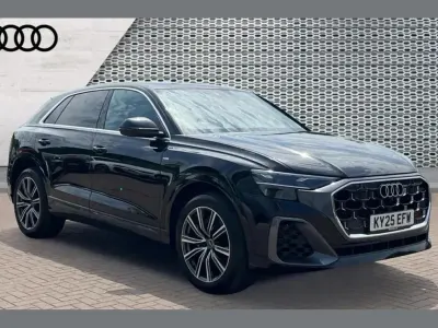 Used Audi Q8 S-Line 394 HP (289 kW) 2025 Black SUV