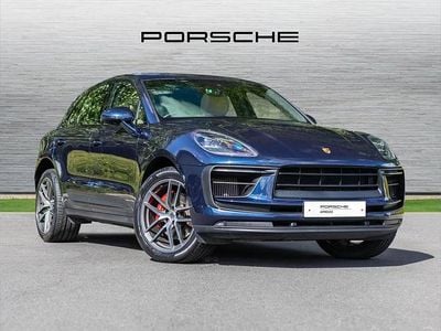 Blue Used 2021 Porsche Macan S SUV | £48,490 (Fair price)