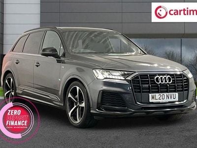 Used Audi Q7 Black Edition 340 HP (250 kW) 2020 Grey SUV