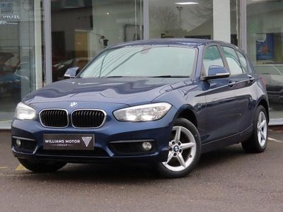Used BMW 118 Comfort Edition 150 HP (110 kW) 2018 Blue Hatchback