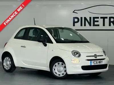 Used Fiat 500 Pop 69 HP (50 kW) 2016 White Hatchback