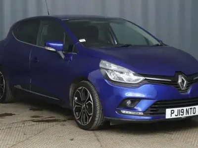 Used Renault Clio Iconic 90 HP (66 kW) 2019 Blue Hatchback