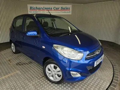 Used Hyundai i10 Active 83 HP (61 kW) 2013 Blue Hatchback