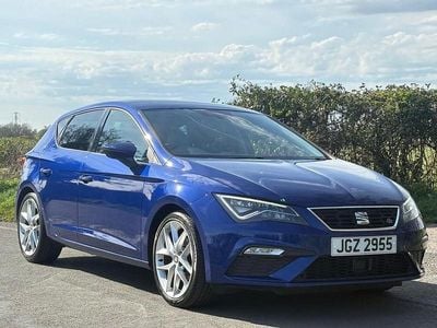 Used Seat Leon FR 125 HP (91 kW) 2018 Blue Hatchback
