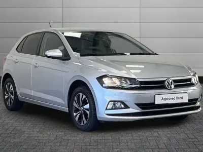 Used VW Polo Match 95 HP (69 kW) 2020 Silver Hatchback