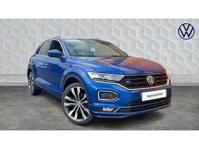 Blue Used 2019 VW T-Roc R-line SUV | £17,200 (Fair price)