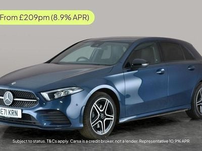 Blue Used 2022 Mercedes A250 Executive Hatchback | £14,806 (Good price)