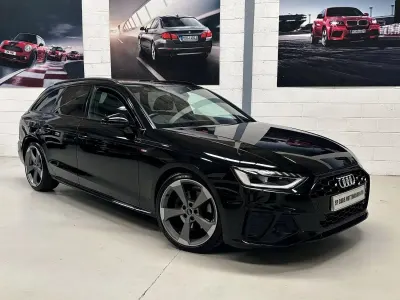 Used Audi A4 Black Edition 163 HP (119 kW) 2021 Black Estate