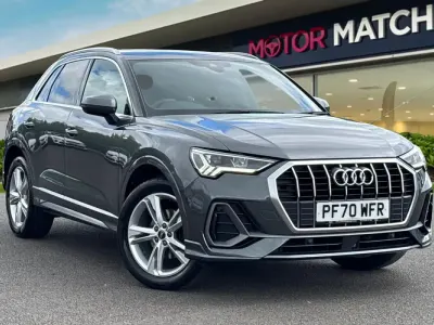 Used Audi Q3 S-Line 150 HP (110 kW) 2021 Grey SUV
