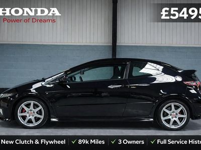 Begagnad Honda Civic Type R GT 2008 Svart Halvkombi