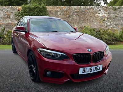 Used BMW 220 M Sport 190 HP (139 kW) 2016 Red Coupe