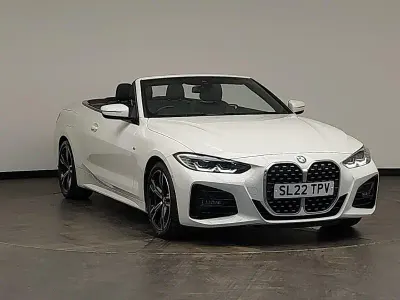 Usado BMW 420 M Sport 184 HP (135 kW) 2022 Branco Cabrios